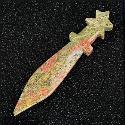 Crystal Crafts Knife Carving