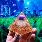 Crystal Pyramid Zodiac Orgonite