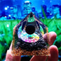 Crystal Pyramid Zodiac Orgonite
