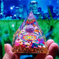 Crystal Pyramid Zodiac Orgonite