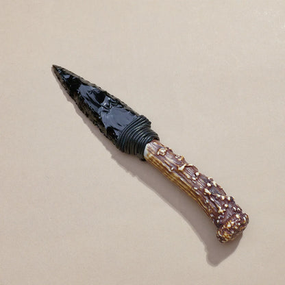 Crystal  Dagger Knife  Carving