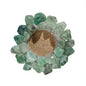 Crystal Raw Stone Candle Holder