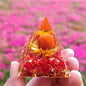 Crystal Pyramid Zodiac Orgonite