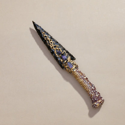 Crystal  Dagger Knife  Carving