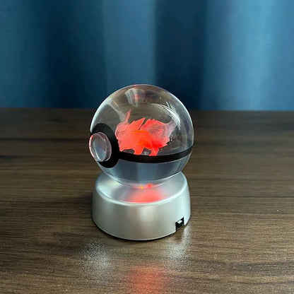 Crystal Ball With Multi Color Led Light Base |CrystalHola