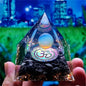 Crystal Pyramid Zodiac Orgonite