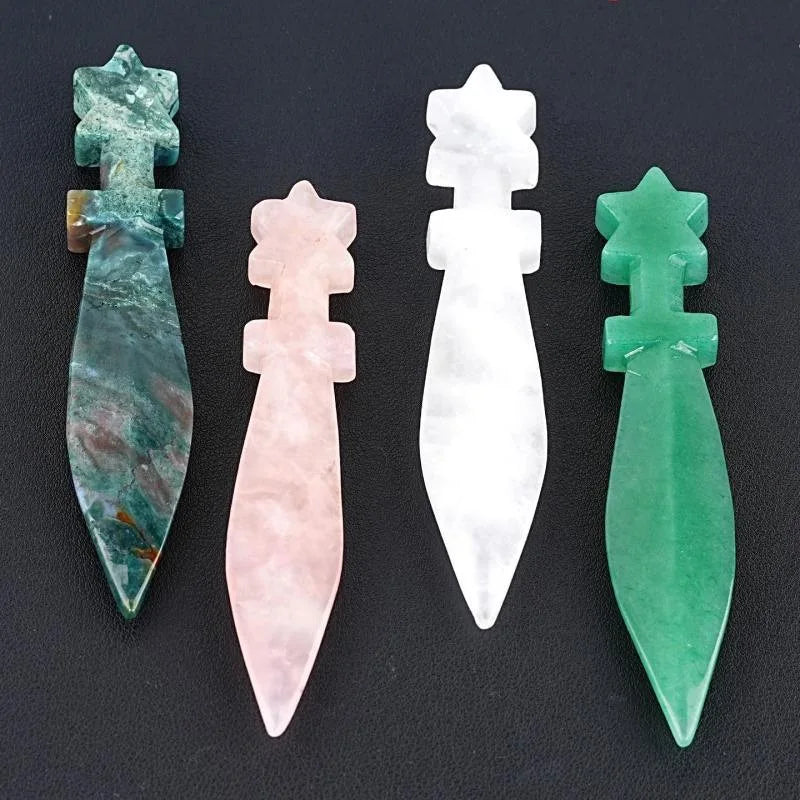 Crystal Crafts Knife Carving