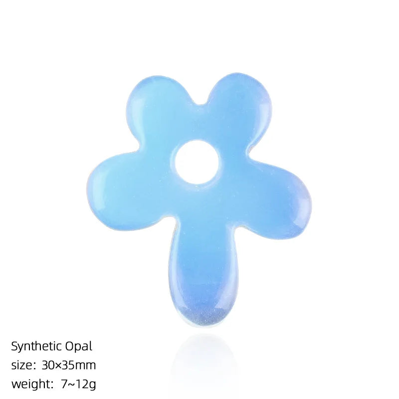 Natural Crystal Carved Flower