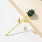 Crystal Rose Flower Carving