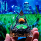 Crystal Pyramid Zodiac Orgonite