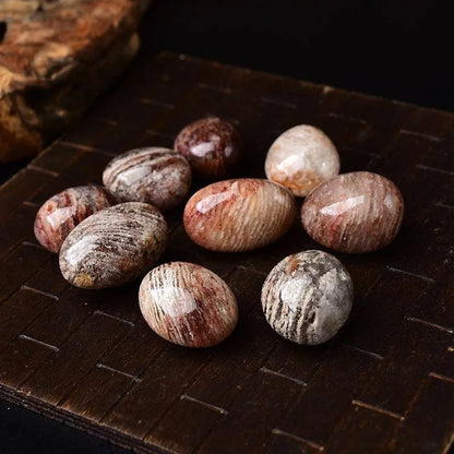 Natural Thousand Layer Quartz Tumbled Stone - CrystalHola