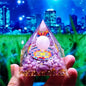 Crystal Pyramid Zodiac Orgonite