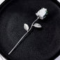 Crystal Rose Flower Carving