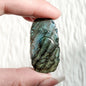 Labradorite Flat Carved 12 Constellation Figurine