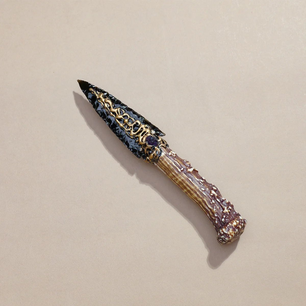 Crystal  Dagger Knife  Carving