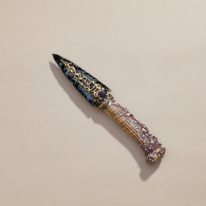 Crystal  Dagger Knife  Carving