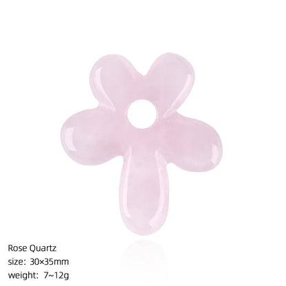 Natural Crystal Carved Flower
