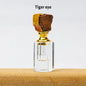 Crystal Raw Stone Perfume Bottle Cap