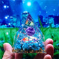 Crystal Pyramid Zodiac Orgonite