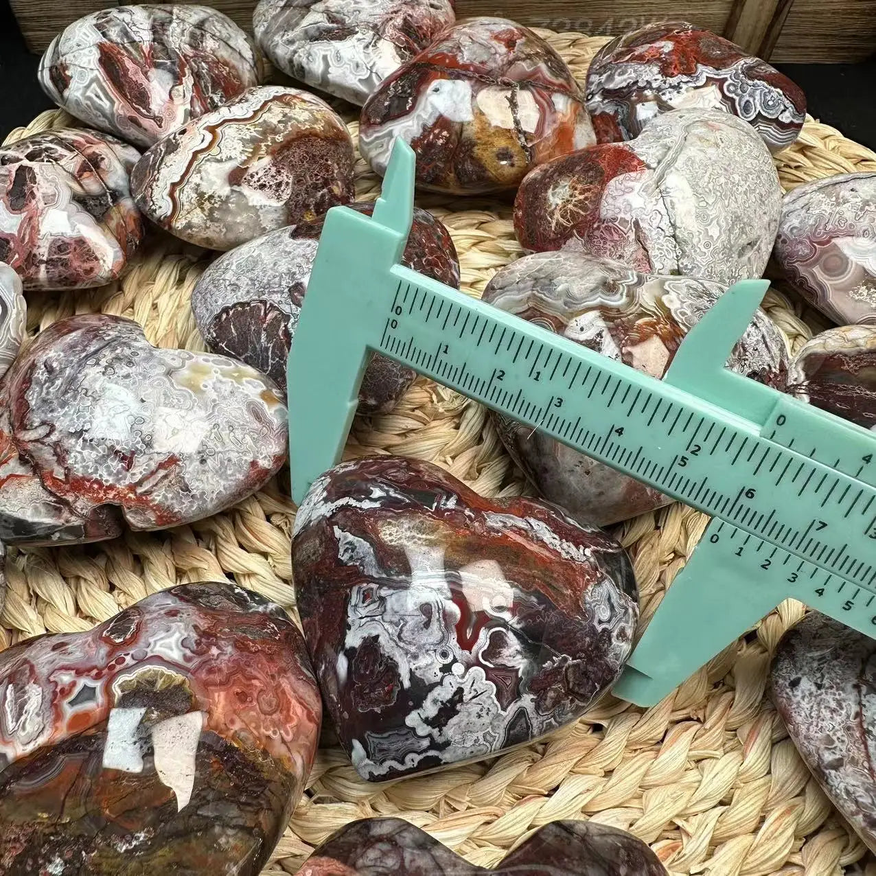 Mexico Agate Heart for Healing