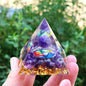 Crystal Pyramid Zodiac Orgonite