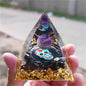 Crystal Pyramid Zodiac Orgonite