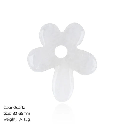 Natural Crystal Carved Flower