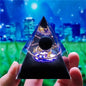 Crystal Pyramid Zodiac Orgonite