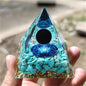Crystal Pyramid Zodiac Orgonite