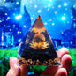 Crystal Pyramid Zodiac Orgonite