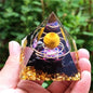 Crystal Pyramid Zodiac Orgonite