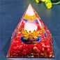 Crystal Pyramid Zodiac Orgonite