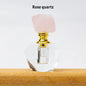 Crystal Raw Stone Perfume Bottle Cap