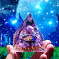 Crystal Pyramid Zodiac Orgonite