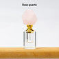 Crystal Raw Stone Perfume Bottle Cap