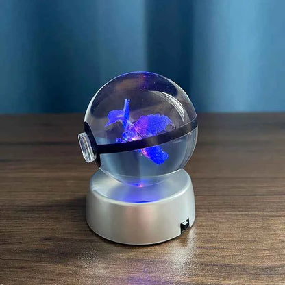 Crystal Ball With Multi Color Led Light Base |CrystalHola