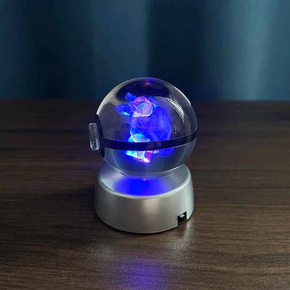 Crystal Ball With Multi Color Led Light Base |CrystalHola