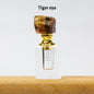 Crystal Raw Stone Perfume Bottle Cap