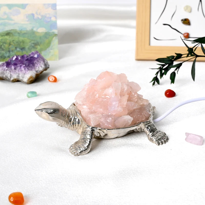 Crystal Raw Stone ChipsTurtle