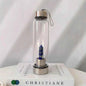 Natural Crystal Point Glass Bottles |CrystalHola