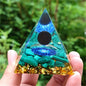 Crystal Pyramid Zodiac Orgonite
