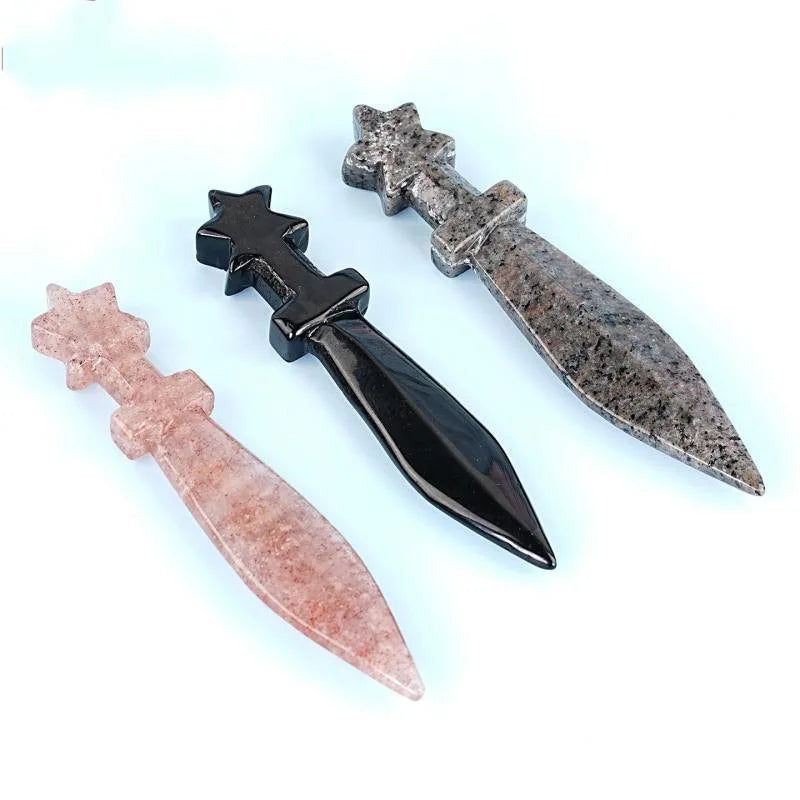 Crystal Crafts Knife Carving