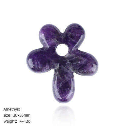 Natural Crystal Carved Flower
