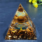 Crystal Pyramid Zodiac Orgonite