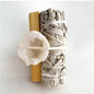 White Sage tied with Flowers and Crystals