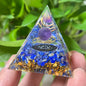 Crystal Pyramid Zodiac Orgonite