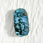 Labradorite Flat Carved 12 Constellation Figurine