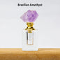Crystal Raw Stone Perfume Bottle Cap