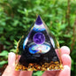 Crystal Pyramid Zodiac Orgonite