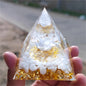Crystal Pyramid Zodiac Orgonite